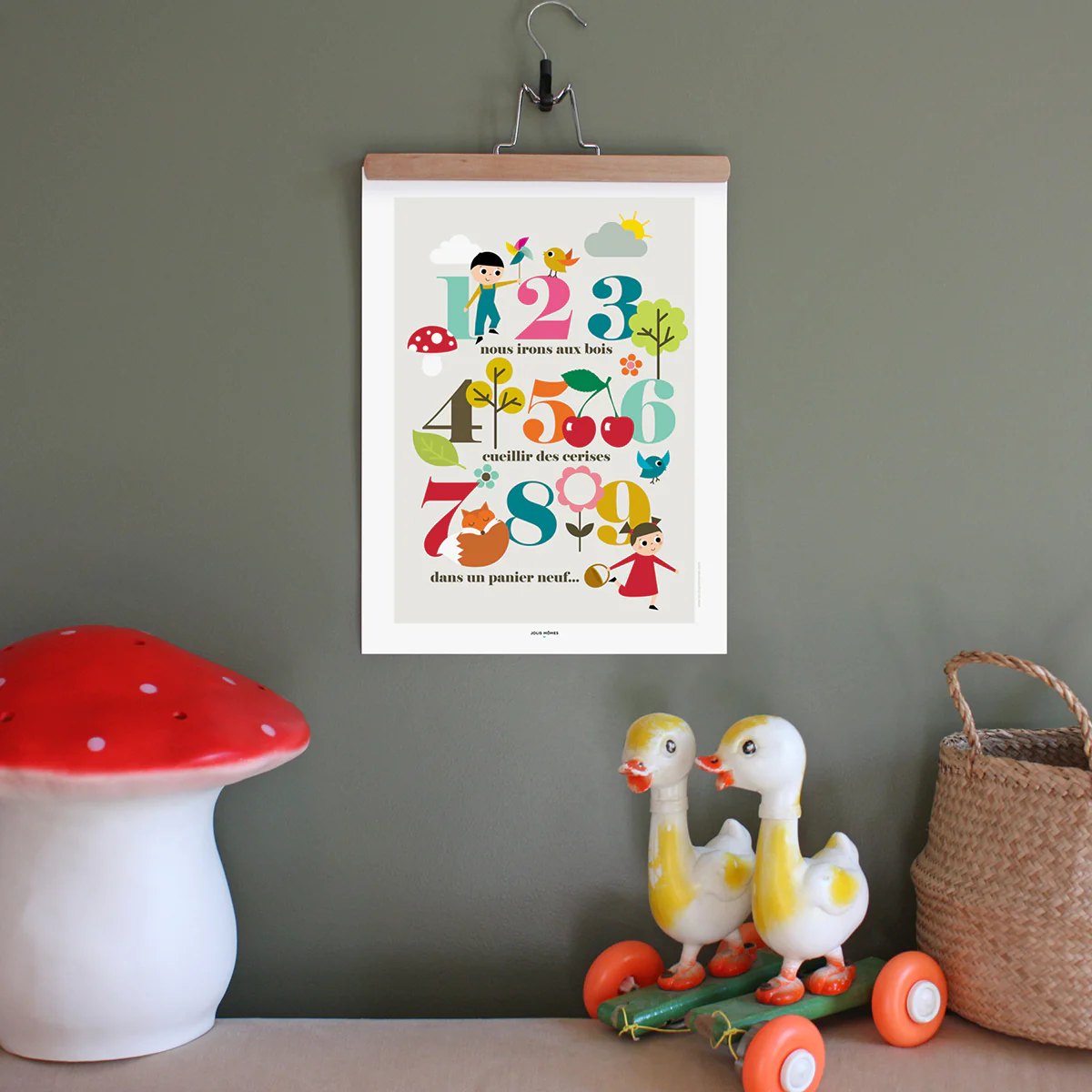 Affiche 1,2,3 nous irons aux bois... – Image 3