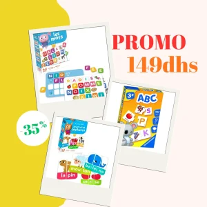 Pack Trio lecture : Premières lectures – Les mots – ABC