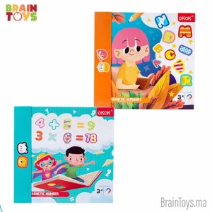 Livre magnétique des Nombres et Alphabet