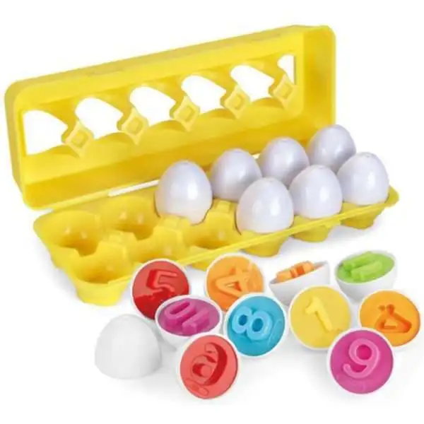 Jeu d’association des chiffres – Matching eggs