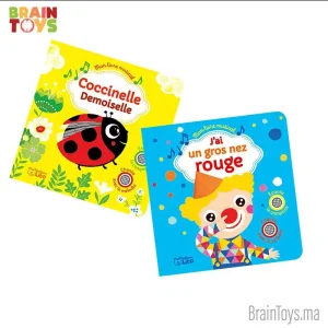 Mon livre musical: Coccinelle demoiselle et J’ai un gros nez rouge
