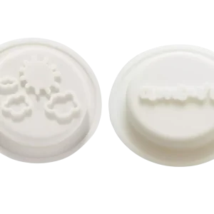 Lot de 2 opercules : nuage et amour