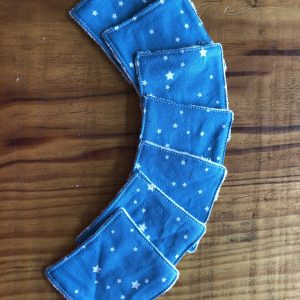 Lot de 7 mini lingettes nettoyantes « nuit d&rsquo;été »