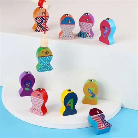 Plateau Montessori 7 en 1 mathématiques, alphabet, véhicules et jeu de pêche – Image 2