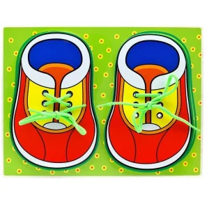 Planche d&rsquo;habillage lacets – vie pratique Montessori