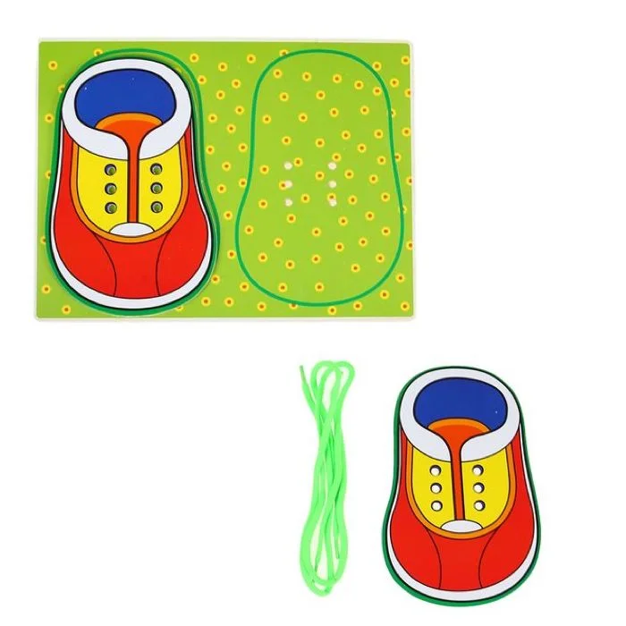 Planche d’habillage lacets – vie pratique Montessori – Image 2