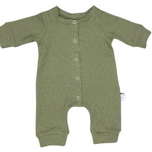 Pyjama coton vert olive