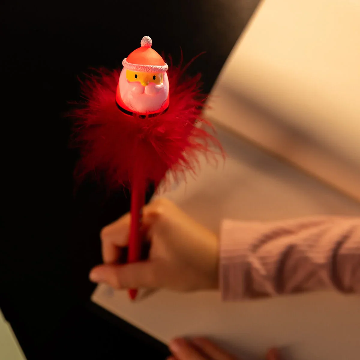 Legami Stylo à Bille Lumineux - Writing is Magic - SANTA CLAUS – Image 2