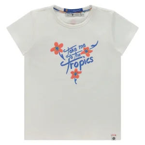T shirt Loïse Ivoire