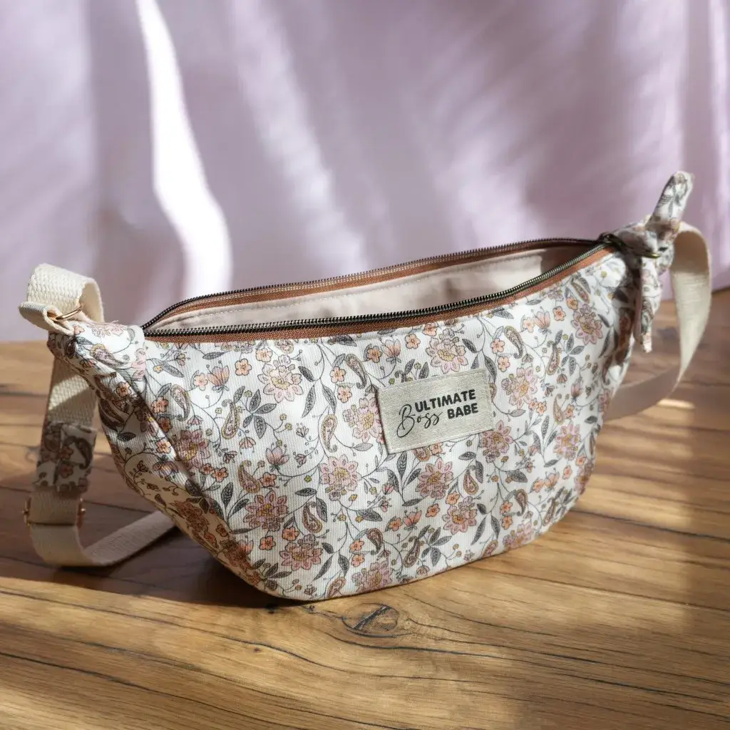 Sac banane demi-lune à motif personnalisé – Image 6