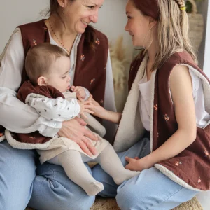 Gilet de berger adulte réversible