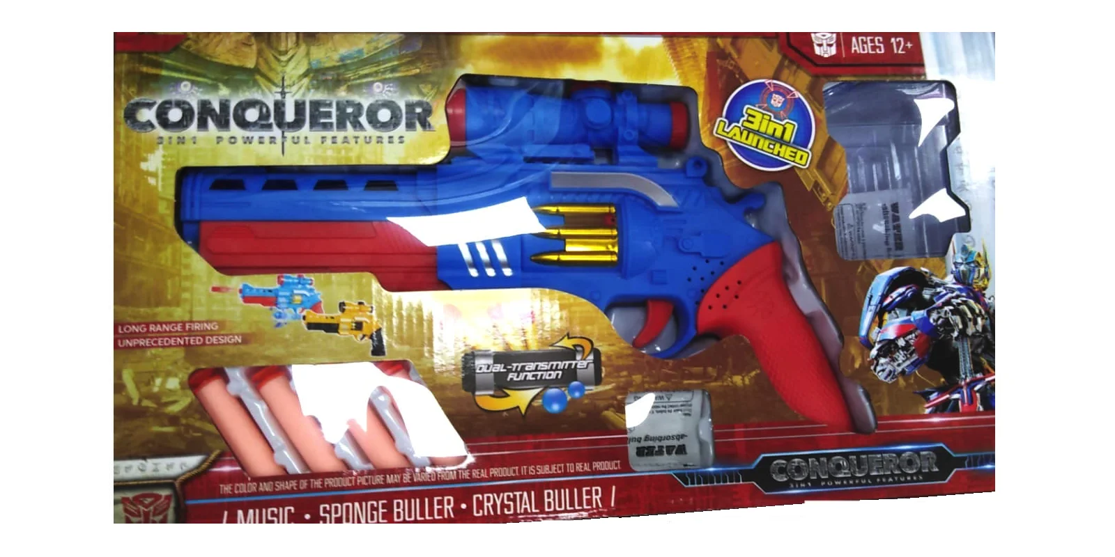 Pistolet Bullet Conqueror