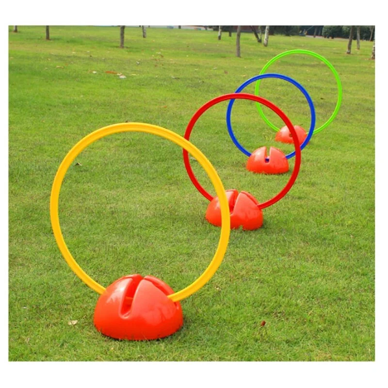 Socle multi-fonctions pour jalon et cerceau – lot de 4 socles sans cerceaux – Image 2