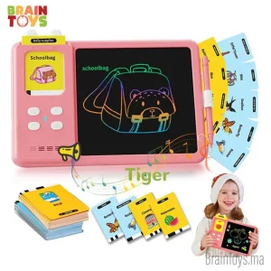 Cartes flash 2 en 1 pour enfants plus  LCD