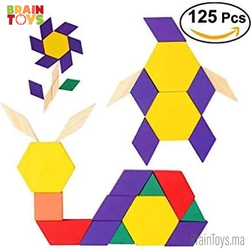 Tangram Puzzle 125 Pcs – Image 4