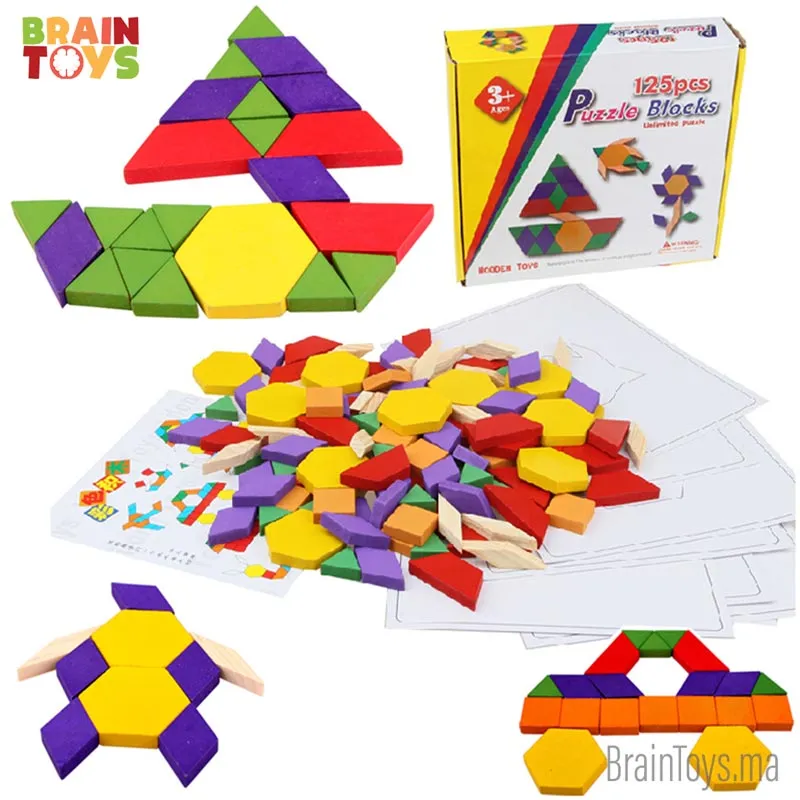 Tangram Puzzle 125 Pcs