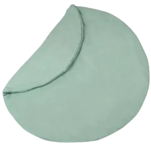 Tapis d'éveil rond vert menthe