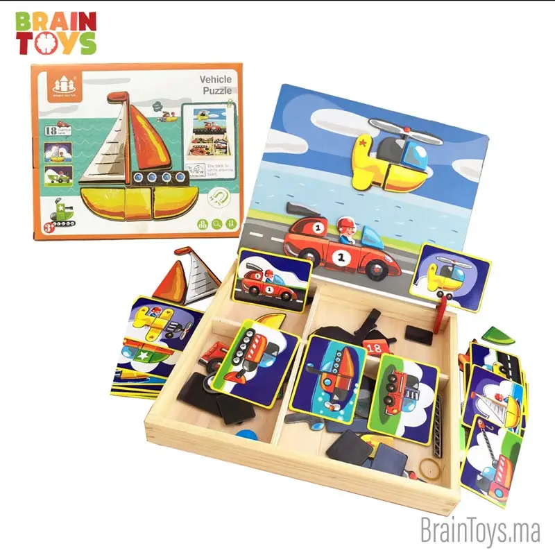 Tableau aimanté – VEHICLE PUZZL – Image 3