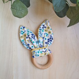 Anneau de dentition •Millefleurs•