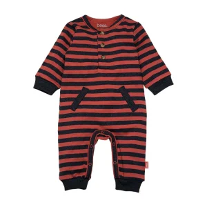 Combinaison Striped Rouge