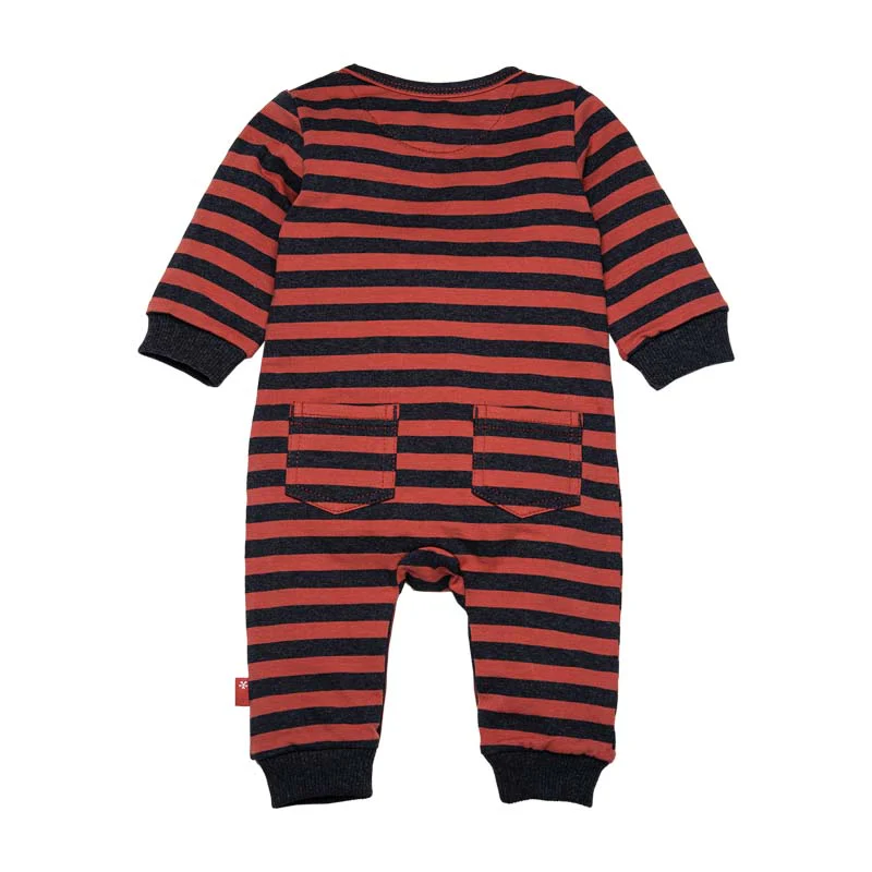 Combinaison Striped Rouge – Image 2