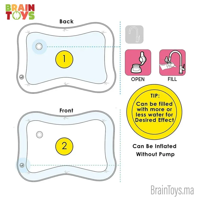 Tapis d’eau pour bébé-baby slapped pad – Image 2