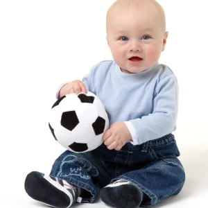 Ballon de foot en tissu pour Bébé – Motricité & Jeu