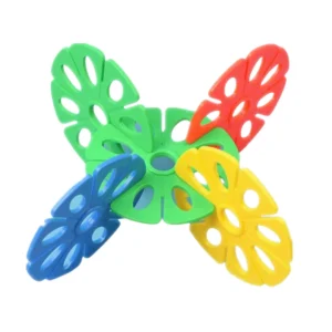 Jeu de construction Blocs roues avec modèles