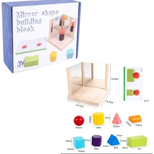 Blocs de miroir 3D pour enfants