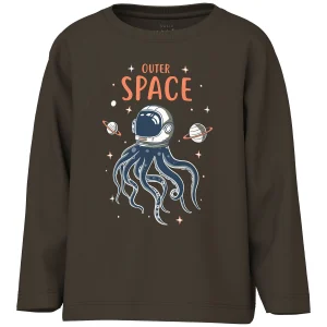 T shirt VICTOR Marron