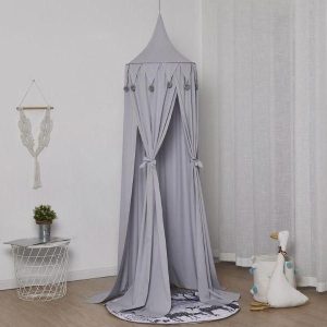 Ciel De Lit Bébé Gris