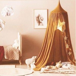 Ciel De Lit Bébé Orange