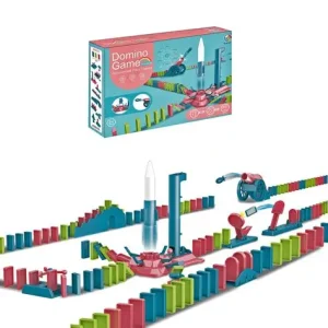 Circuit de dominos intelligent – 132 pièces