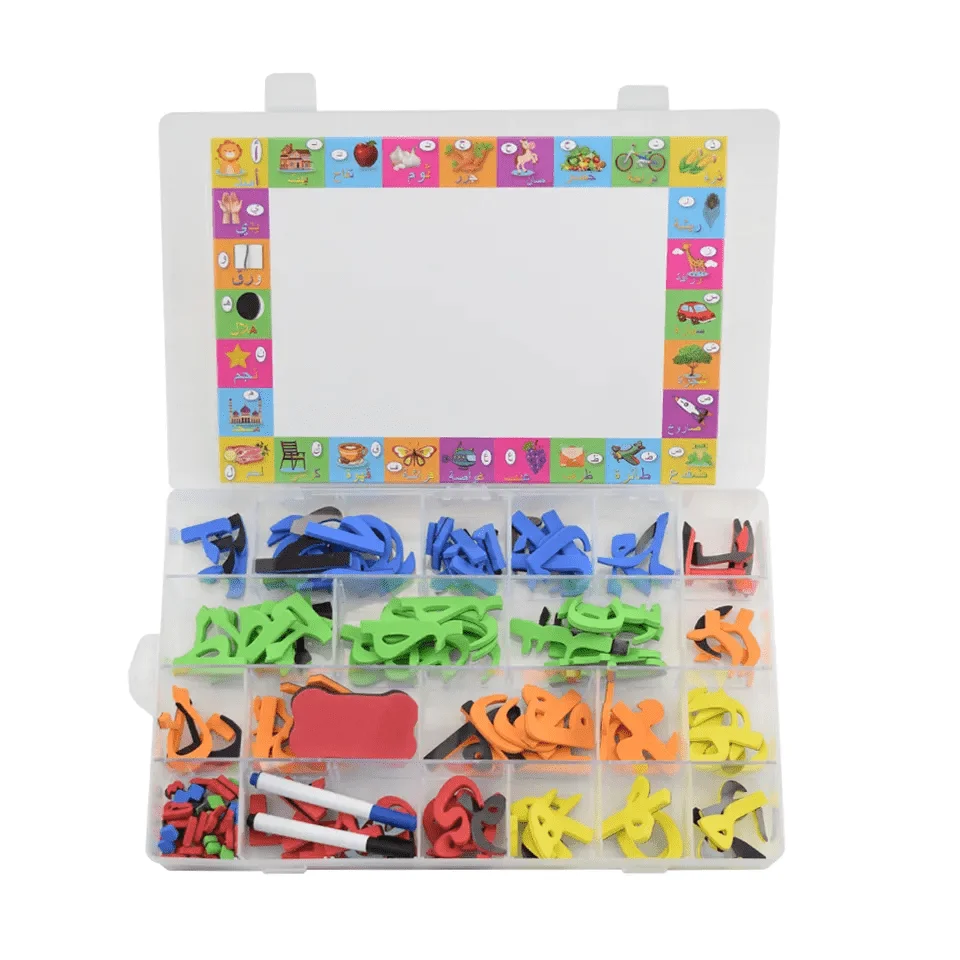 Coffret Alphabet mobile Arabe Montessori- lettres magnétiques – Image 4