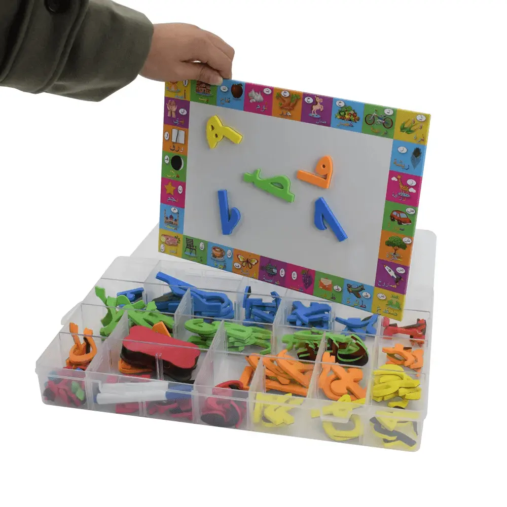 Coffret Alphabet mobile Arabe Montessori- lettres magnétiques – Image 2