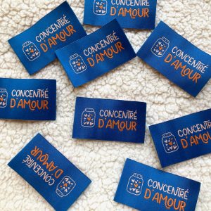 Etiquette Concentré d'Amour