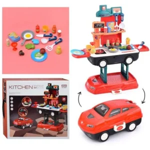 Cuisine du petit Chef et Voiture de course 2 en 1