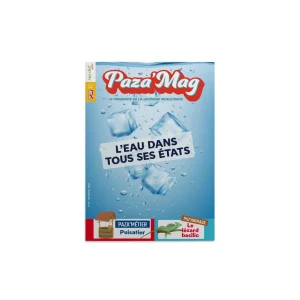 PAZA’MAG – L’eau dans tous ses états : LE magazine des enfants musulmans dédié à cet élément naturel précieux et essentiel à notre planète