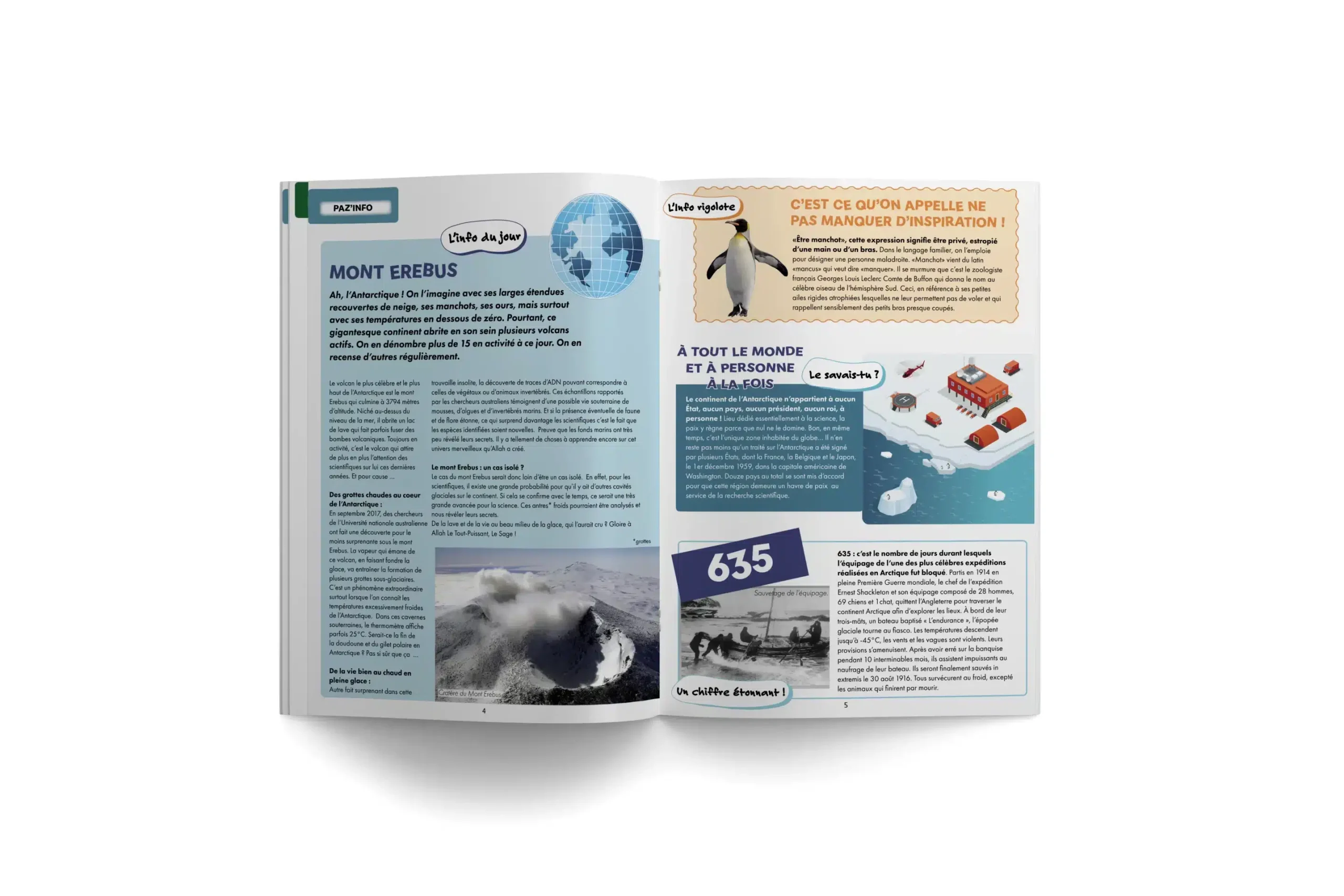 PAZA’MAG – Le Pôle Nord, le Pôle Sud : Embarquez et découvrez la vie dans le grand froid – Image 2