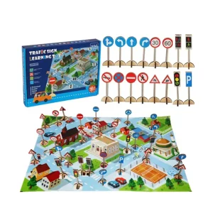 Jeu Éducatif – Apprendre les Panneaux de Signalisation