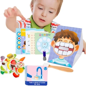 Jeu éducatif de brossage de dents – Apprendre l’hygiène dentaire en s’amusant 🦷