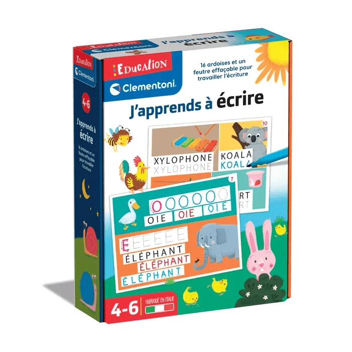 J’apprends à écrire