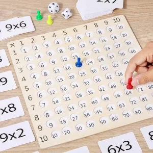 Jouet d’entraînement mathématique de multiplication