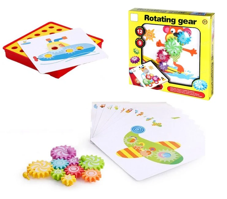 Panneau d’engrenages Montessori