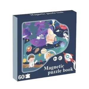 Puzzle – Livre magnétique monde des planètes & astronaute