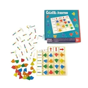 Jeu d&rsquo;orientation de couleur – jeu de séquence logique