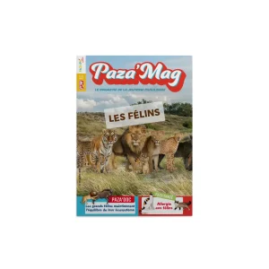 PAZA’MAG – Les félins : LE magazine pour enfant musulman vous embarque dans l’une des excursions les plus dangereuses de la planète