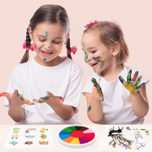Kit De Peinture À Mains Pour Enfant