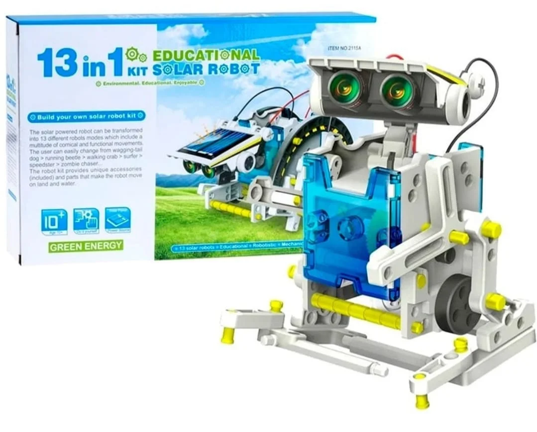 Kit Robot Éducatif 13 en 1 à Énergie Solaire 🌞🤖 – Image 8