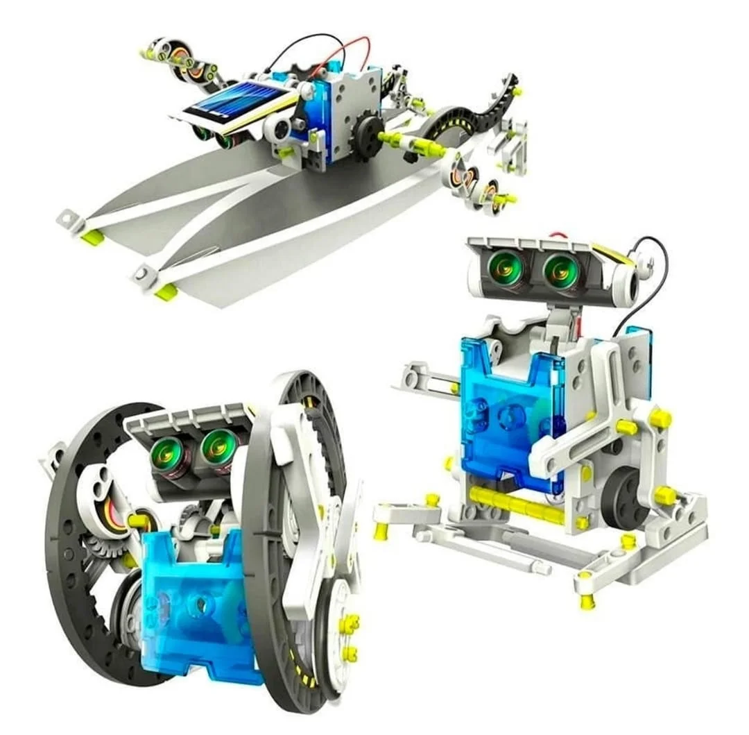 Kit Robot Éducatif 13 en 1 à Énergie Solaire 🌞🤖 – Image 5